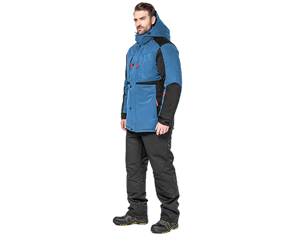 Куртка "Енисей" адриатика/черный