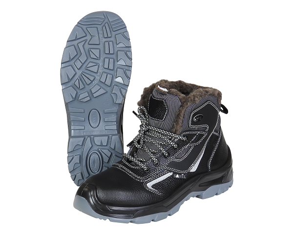 Ботинки "Джет-Зима", кожа, шерстин, ПУ-ТПУ