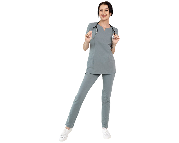 Костюм медицинский женский зел. воск