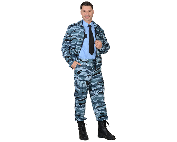 Костюм "Фрегат" куртка, брюки КМФ Серый вихрь