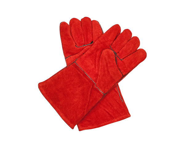 Краги красные арт.КТ175 с подкладом(1/72)