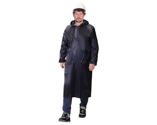 Плащ влагозащитный SIRIUS Стандарт (210 гр/м2) синий