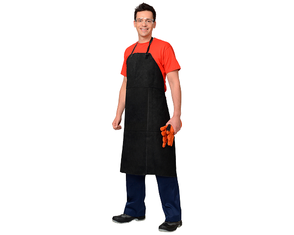 Фартук спилковый