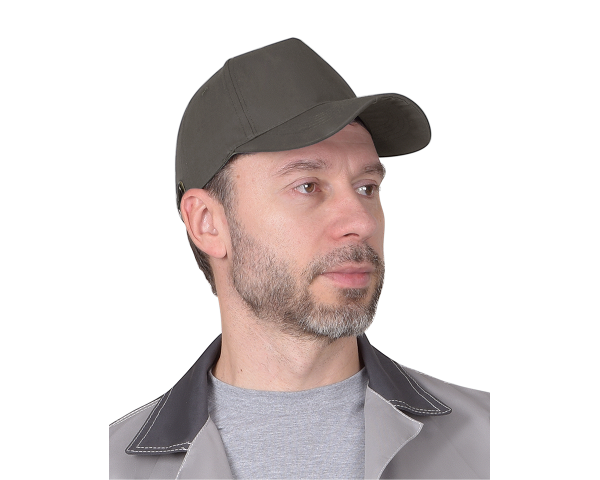 Кепка -"бейсболка" темно-серая