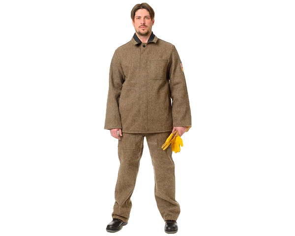 Костюм жаростойкий суконный ОП ТУ (серый)