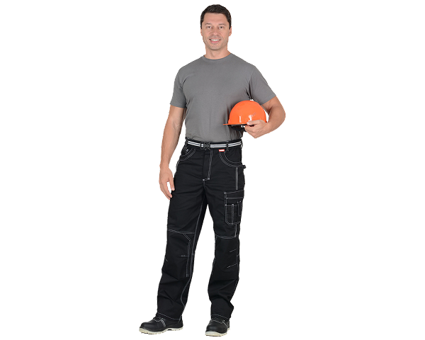 Брюки "Престиж" цв.черный, тк.Rodos (245гр.кв.м)