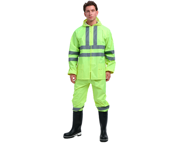 Костюм влагозащитный сигнальный СОП PROFLINE Specialist (ПВХ,210), желтый