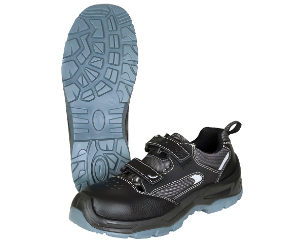 Полуботинки с перфорацией "Джет", кожа, ПУ-ТПУ