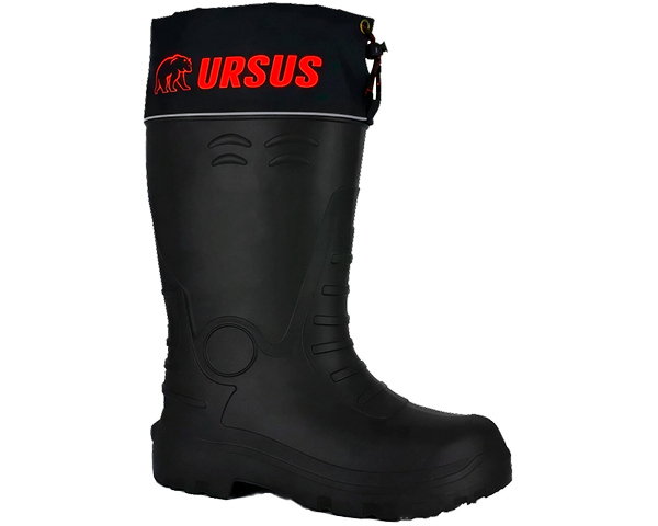 Сапоги ЭВА 960-41 AS (URSUS) с надставкой, утепленные (вкл. чулок), черные (-40°С)