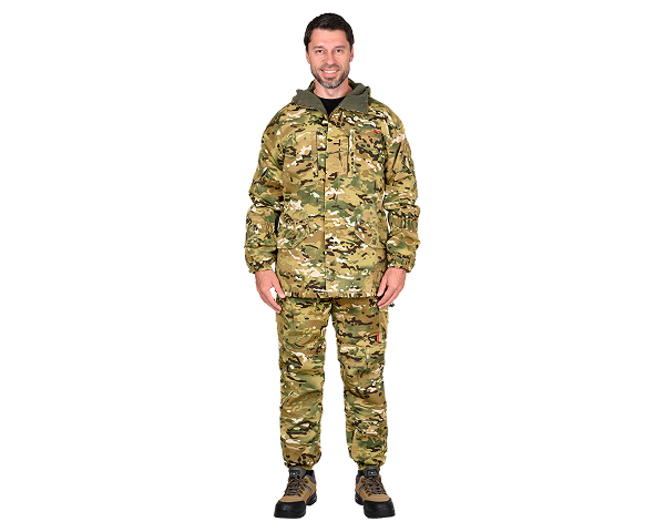 Костюм "Горка" демисезон.: куртка дл., брюки (тк. Рип-стоп) КМФ Мультикам