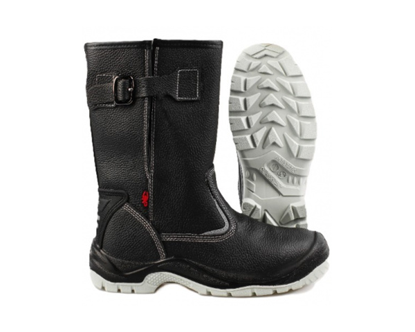 Сапоги рабочие "Скорпион" с МП, черные, арт. 1204М