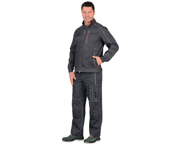 Куртка "АЛЕКС" летняя мужская темно-серая