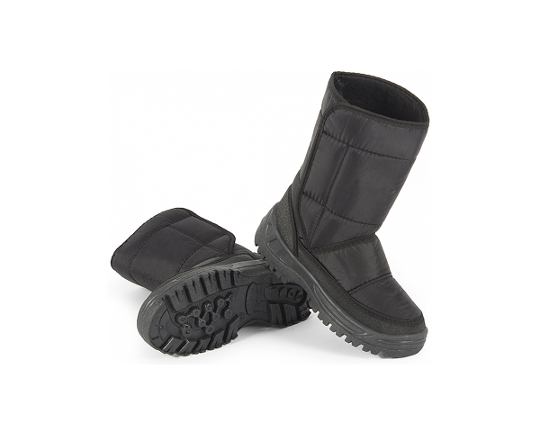 Сапоги мужские Дутые Аляска ПВХ Step черный