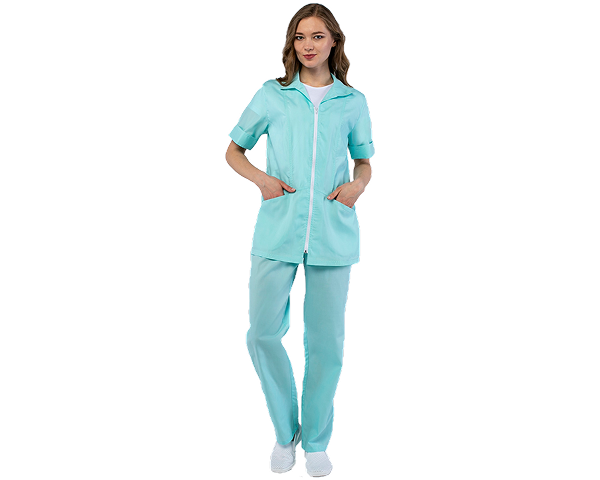 Костюм женский Бьютис NEW (тк.ТиСи), мятный